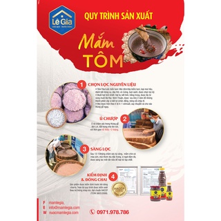 Mắm tôm Lê Gia can 2L