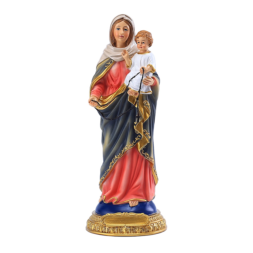 Tượng chúa Jesus bằng nhựa resin tiện dụng để trang trí phòng khách dịp giáng sinh
