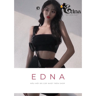 Áo croptop,chân váy ngắn,chân váy ôm,áo 2 dây cúp ngực,sét bộ EDNA OOTD