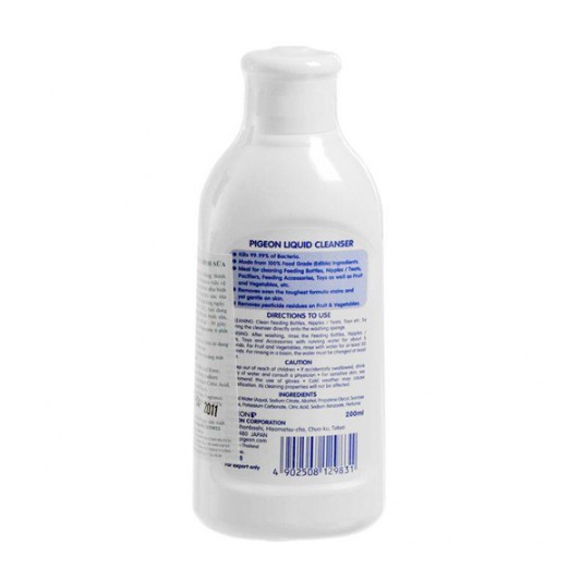 Dung dich súc bình sữa Pigeon CHAI 200ml (M008)