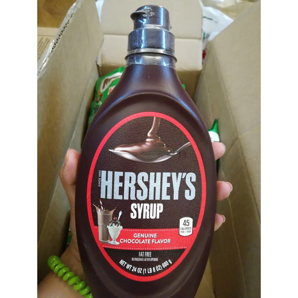 Syrup Chocolate - Siro Socola hiệu HERSHEYS USA 680g - PC19