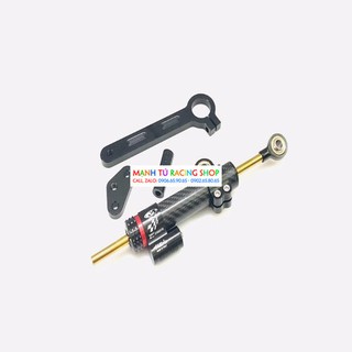 trợ lực cổ matris cacbon gắn raider pas đen
