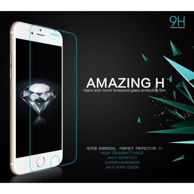Kính cường lực Nillkin 9H IPhone 6 Plus/ 6S Plus chính hãng