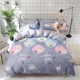 Set chăn ga cotton poly siêu đẹp