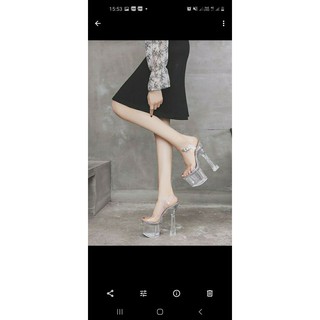 Giày cao gót nữ chốt live minh họa