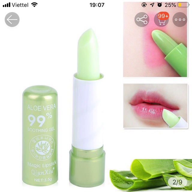 Son lô hội combo 10 thỏi