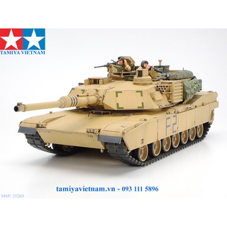 [TAMIYA] 35269 Mô hình xe tăng quân sự 1/35 SCALE M1A2 ABRAMS Operation Iraqi Freedom