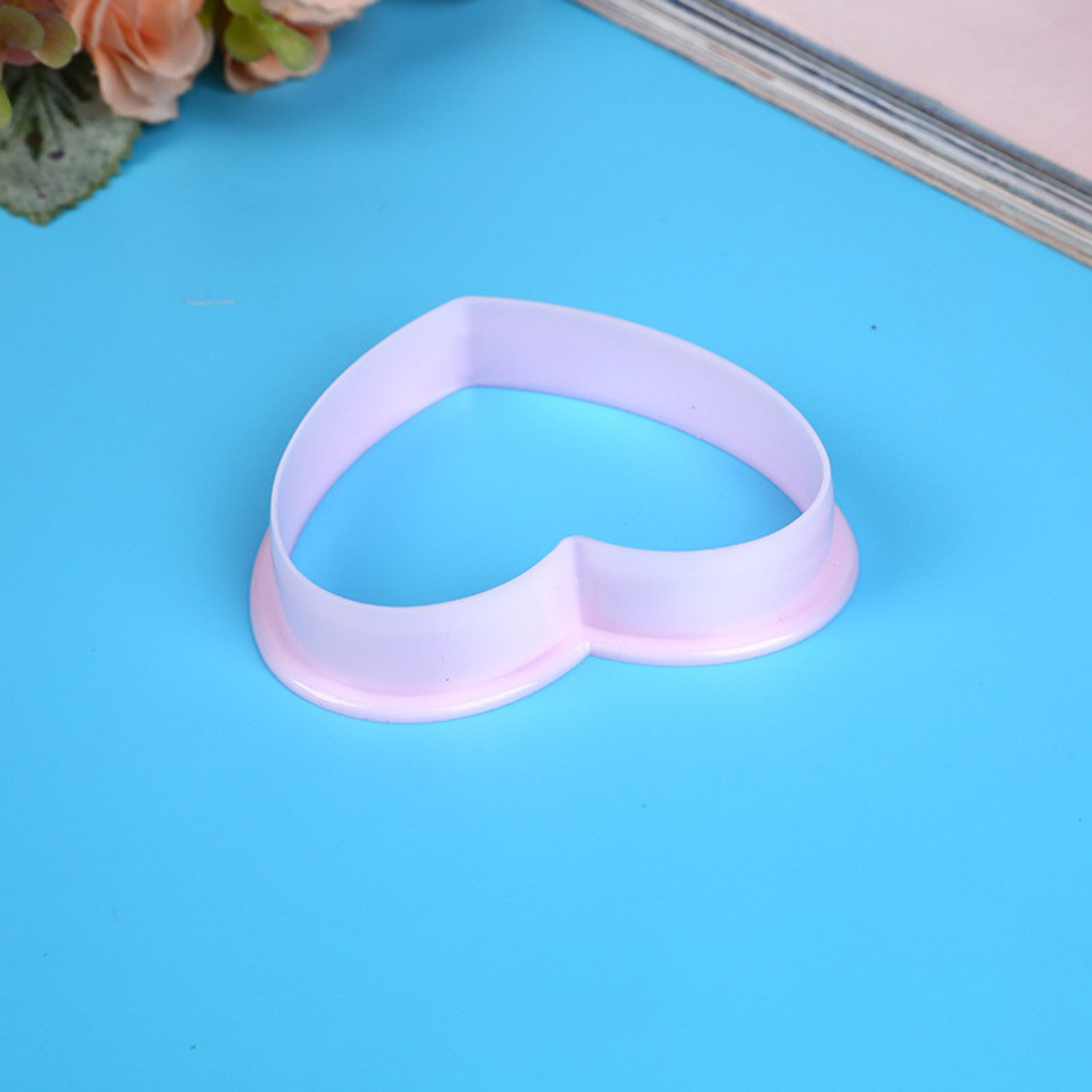 Bộ Khuôn Nhựa Cắt Bánh Quy Hình Trái Tim