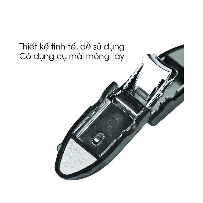 Cắt móng tay gấp gọn đa năng Bấm móng kết hợp móc chìa khóa Cắt móng đa năng Hudishop