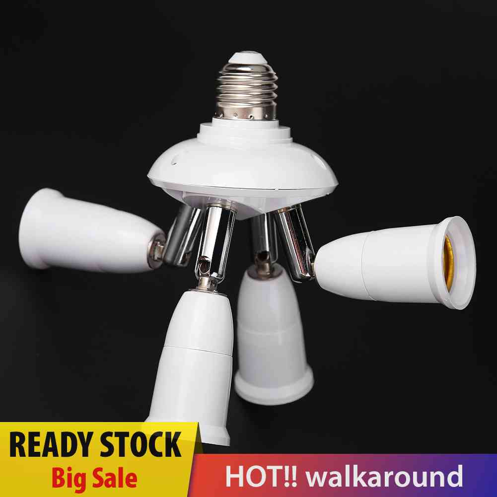 Đuôi Đèn E27 3 / 4 / 5 Chuôi Cắm Có Thể Điều Chỉnh Tiện Dụng