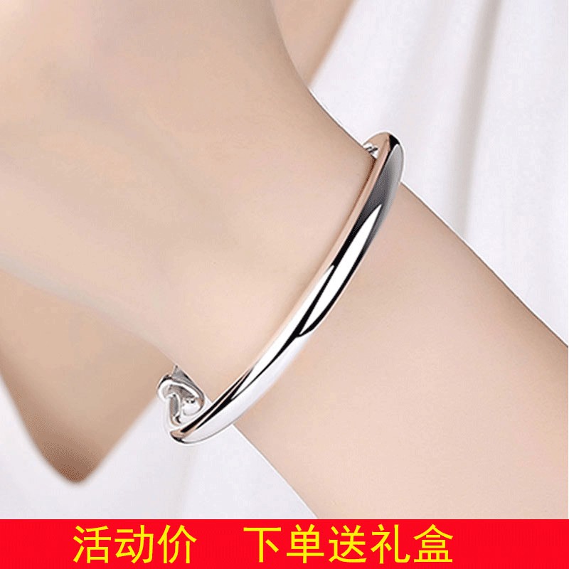 PANDORA Vòng Tay Mạ Bạc 999 Chính Hãng Cho Nữ