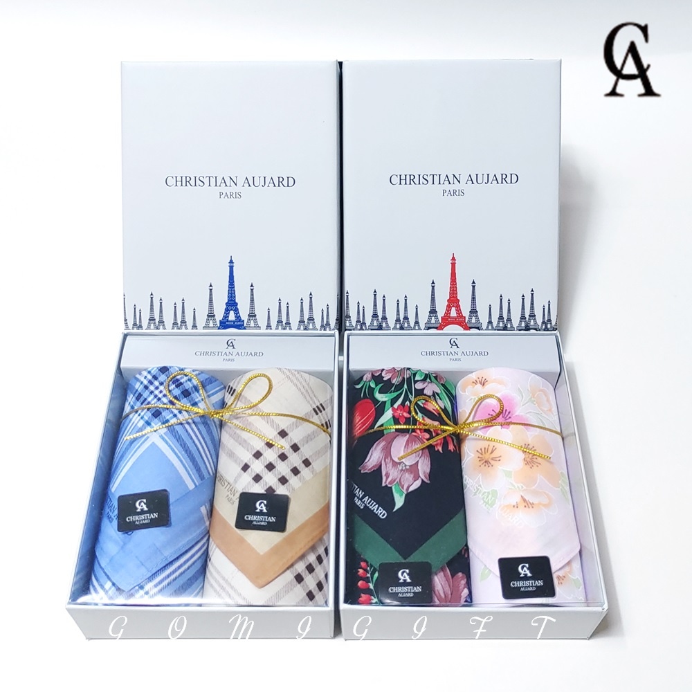 Khăn tay/ khăn mùi xoa cao cấp nam/nữ Hàn Quốc Beverly Hills Polo Club + Christian Aujard