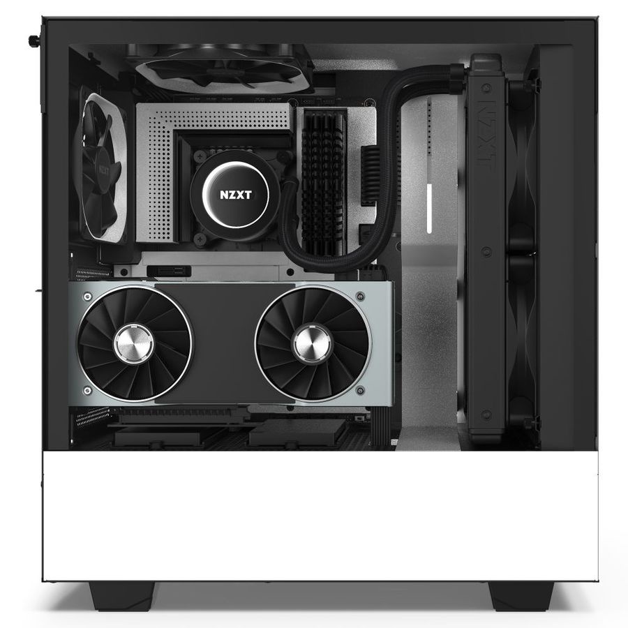 Vỏ case NZXT H510i MATTE WHITE