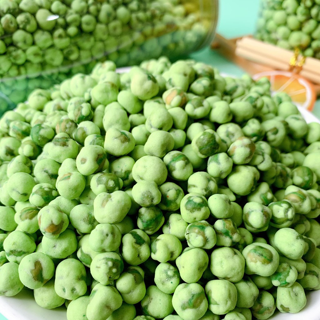 Đậu hà lan wasabi 420g hũ pet , ăn vặt LASTFOODS Hà Nội với các mẫu đồ ăn vặt các miền đầy đủ hương vị thơm ngon giá rẻ