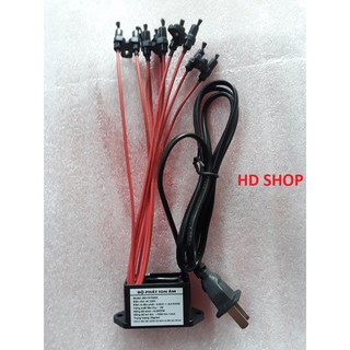 Bộ tạo ion âm khử khói lọc không khí thuốc lá ( bộ 10 đầu có dây cắm 1m2 )