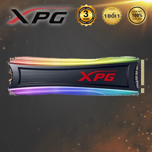 Ổ cứng máy tính - SSD ADATA XPG AS40G 2TB M.2 PCIe Tản nhiệt LED RGB - Hàng chính hãng