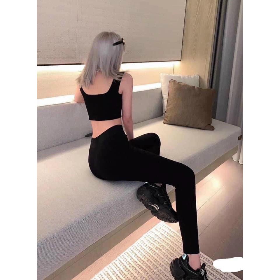 Quần Legging BB cạp cao