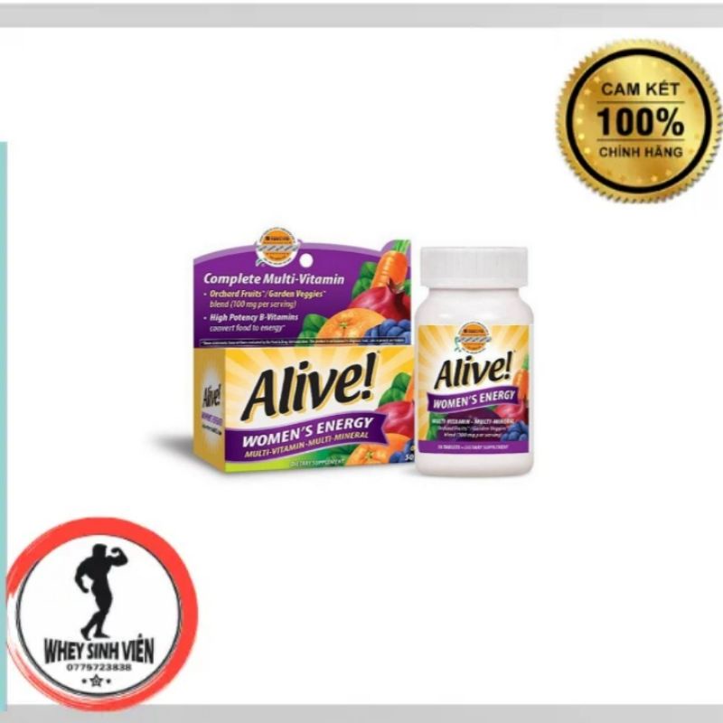 Thực Phẩm Bổ Sung Alive! Women's Energy  TẠI WHEYSINHVIEN.COM