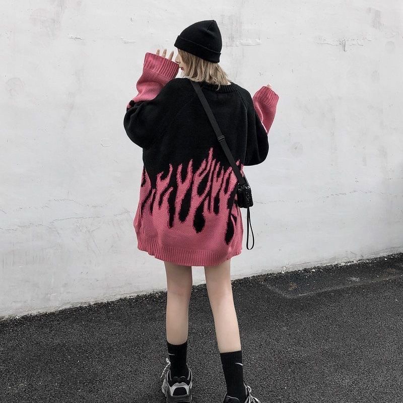 Áo len Flame | Ảnh thật