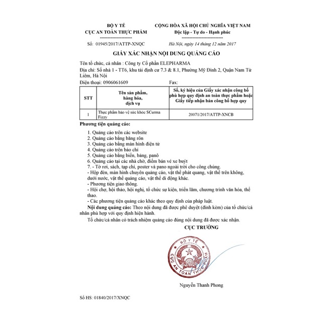 Viên sủi nghệ Nano Curcumin Scurma Fizzy đau bao tử loét tá tràng chống trào ngược dạ dày thực quản giảm đau 20 viên