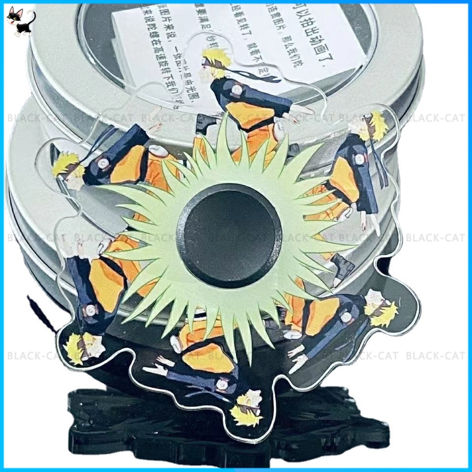 Con Quay Đồ Chơi Fidget Spinner HọA TiếT Naruto One Piece GiúP GiảM Stress