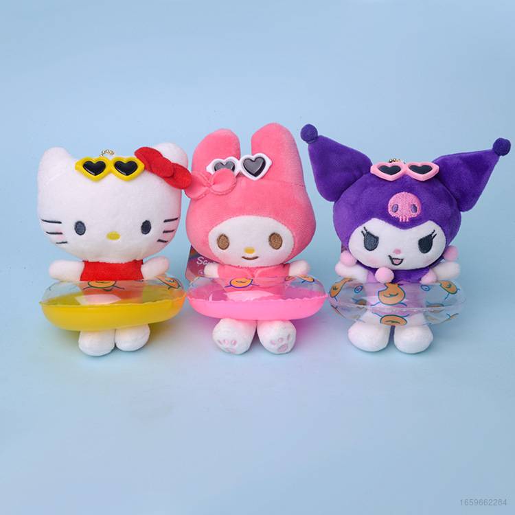 Búp Bê Nhồi Bông Hình Nhân Vật Jason Sanrio Kuromi Hello Kitty My Melody