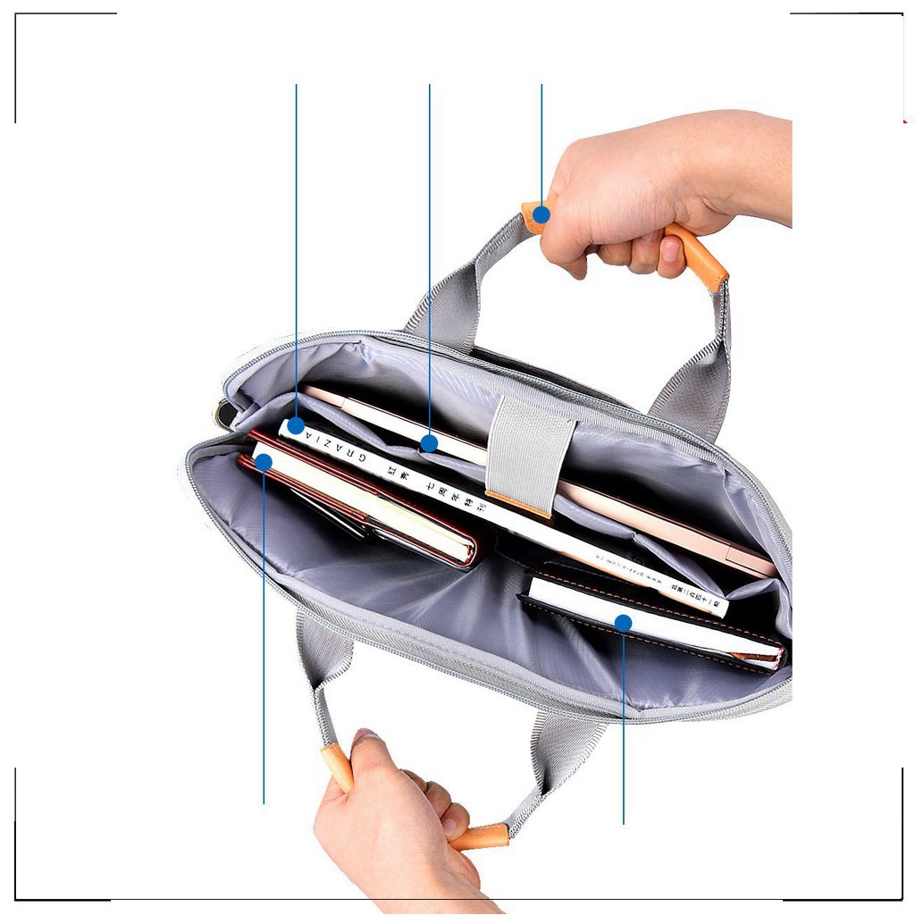 Túi CHỐNG SỐC , CHỐNG THẤM NƯỚC cho Laptop/ UltraBook 13 - 15inch - Wiwu Pioneer Shoulder | BigBuy360 - bigbuy360.vn