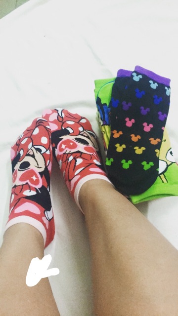 Combo 5 Đôi Vớ Disney Hàng Xuất Khẩu Bao Đẹp Mềm Mại Thoáng Mát