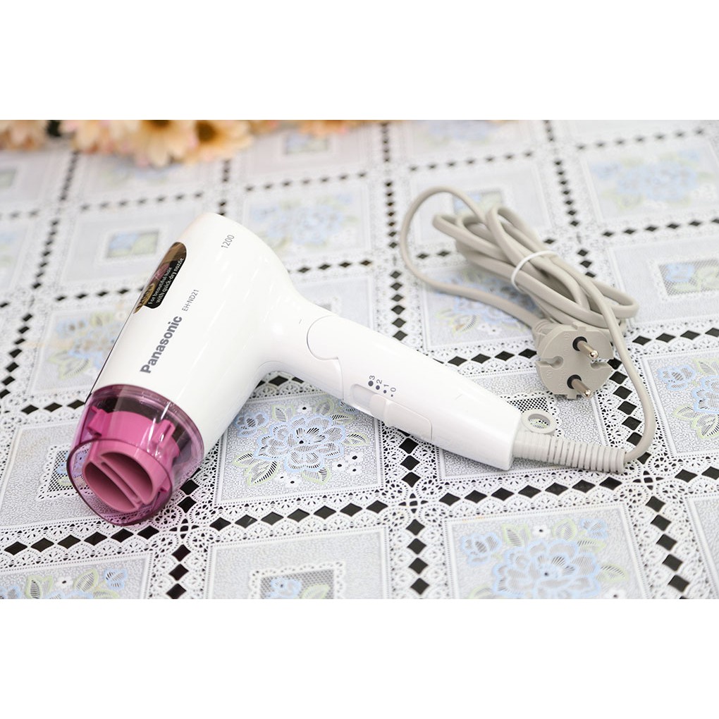 Máy sấy tóc Panasonic EH-ND21 (Trắng phối hồng) - Bảo hành 12 tháng