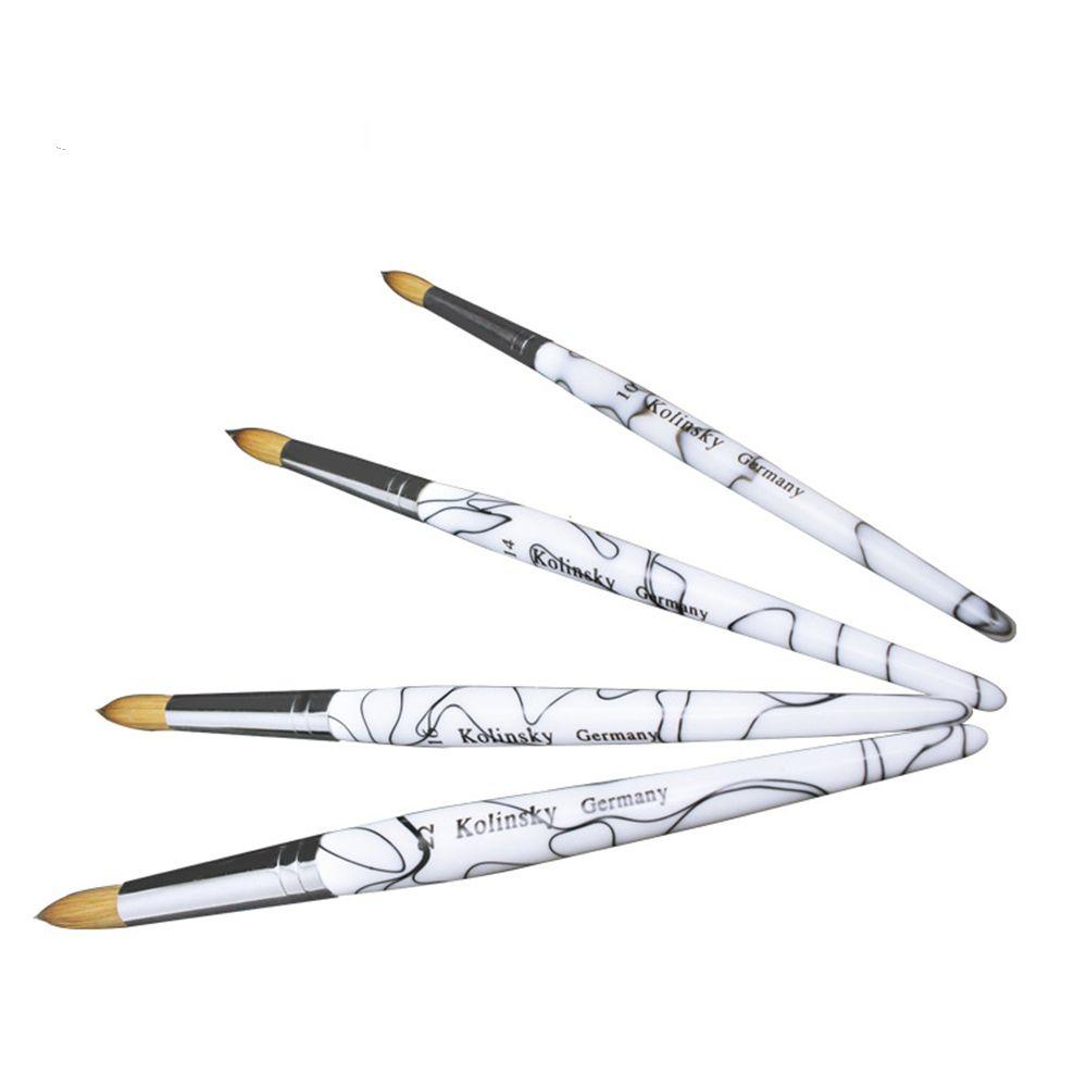 Cọ Vẽ Móng Tay Acrylic Họa Tiết Đá Hoa Cương Thời Trang Kích Thước 4-24