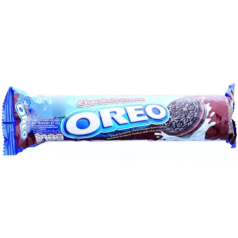 [ Mua nhiều hỗ trợ giảm giá] Bánh quy nhân kem vani và sô cô la Oreo gói 133g