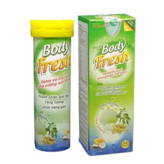 Viên Sủi Body FRESH Detox cơ thể và tăng cường sức khoẻ