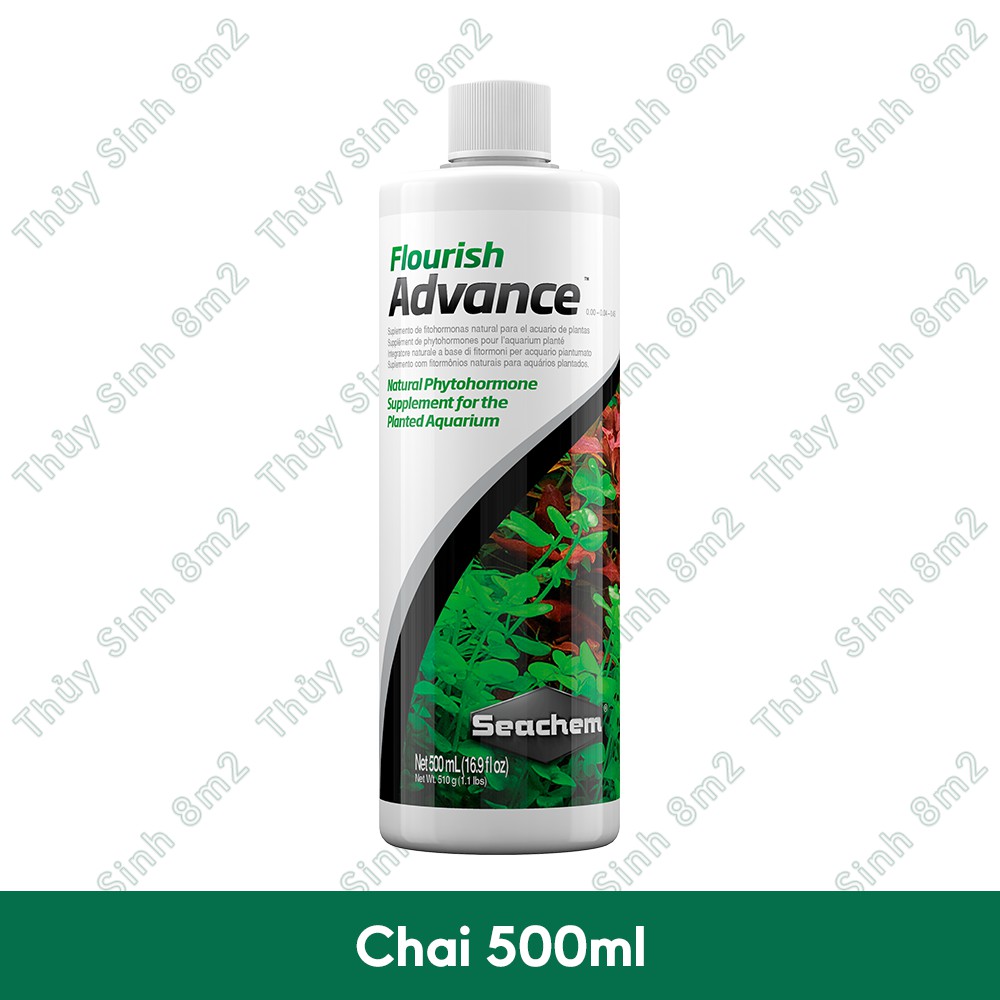 Phân Nước Bổ Trợ Seachem Flourish Advance - Tăng đề kháng, Kích rễ nảy chồi cho cây thủy sinh - 8m2