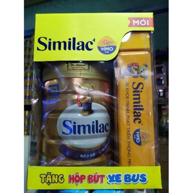 Sữa similac IQ 4 HMO 1,7kg mẫu  mới