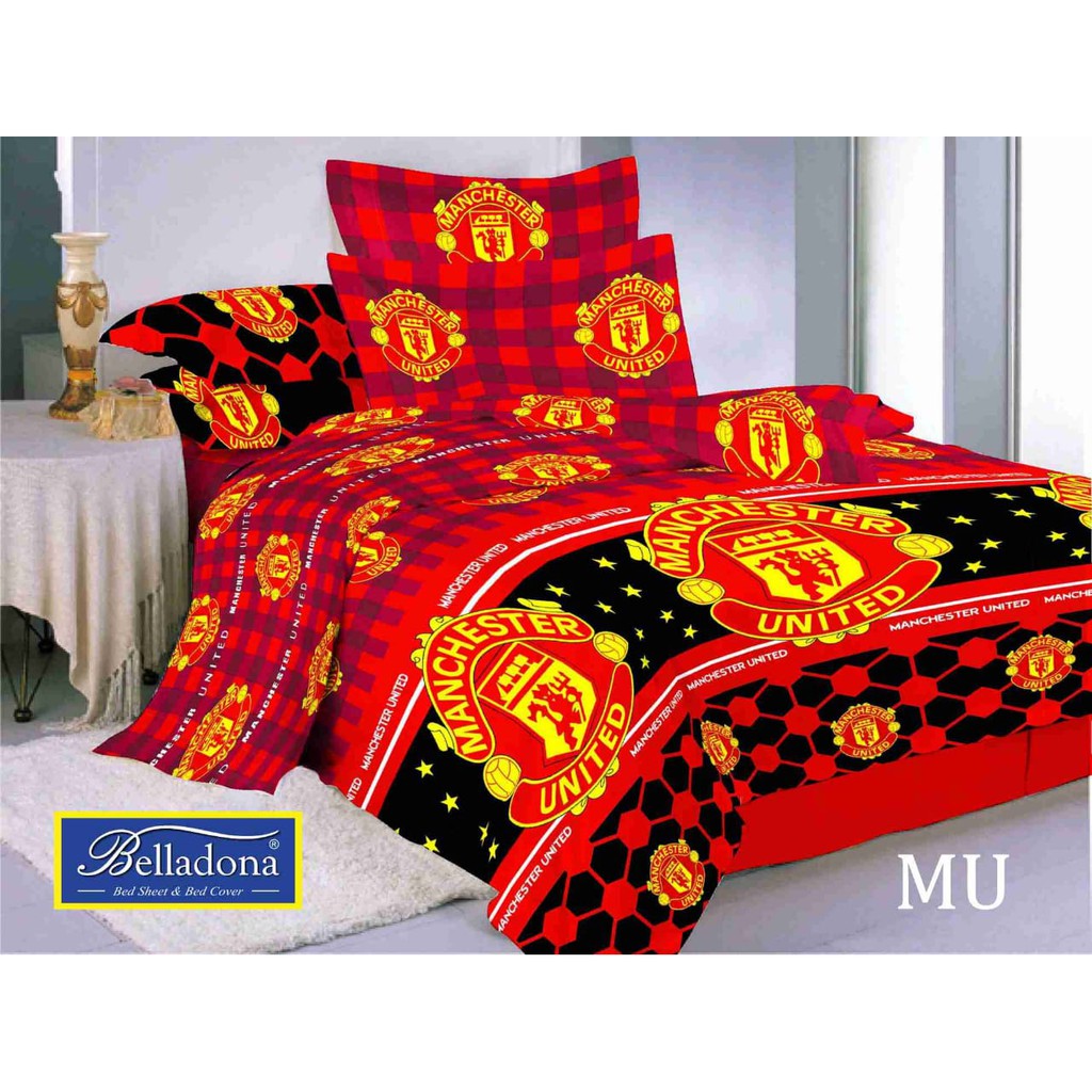 Belladona (180X200) Ga Giường Vải Lanh In Hình Mu Manchester United