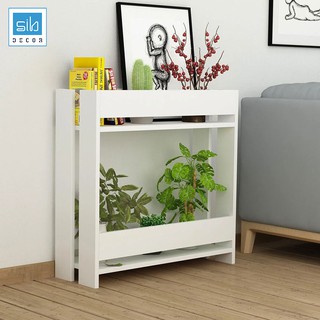 Kệ Gỗ Để Chậu Cây, Để Sách Và Đồ Trang Trí Cho Phòng Khách SIB Decor Kích Thước 74 x 72 x 25cm