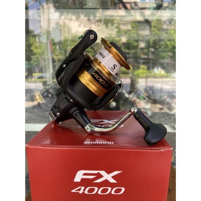 Máy câu cá FX 4000 shimano hàng chính hãng máy tải cá lên 10kg y hình máy quay rất êm hót 8jghs6shfl