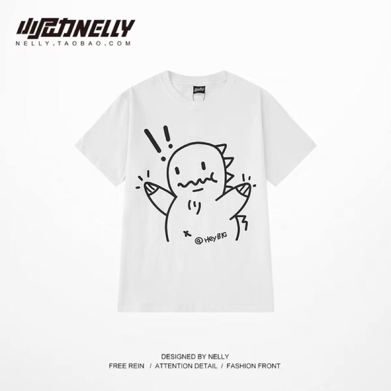 Áo phông nelly heybig sale  19 vẽ khủng long cute