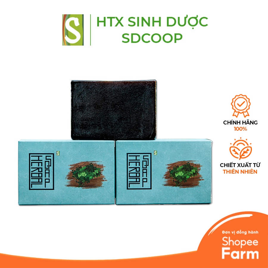Xà Bông Sinh Dược Cao Thảo Dược - Hỗ Trợ Chứng Mẩn Ngứa, Dị Ứng 100gr