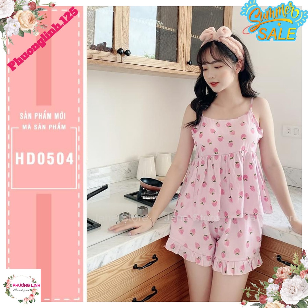 SET BỘ HAI DÂY BABY DOLL HD051