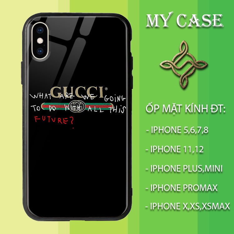 Ốp Ip7 Plus Hình Gucci_ Đẹp Đẳng Cấp MYCASE Iphone 5/6/6S/6S Plus/7/7Plus/8/8Plus/X/Xs/Xs Max/11/11 Promax/12/12 Promax