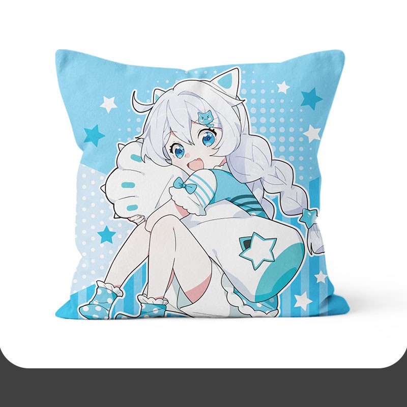 Gối IN HÌNH Honkai Impact 3 ver ngủ game chibi gồm cả vỏ và ruột chất đẹp êm ái tiện lợi