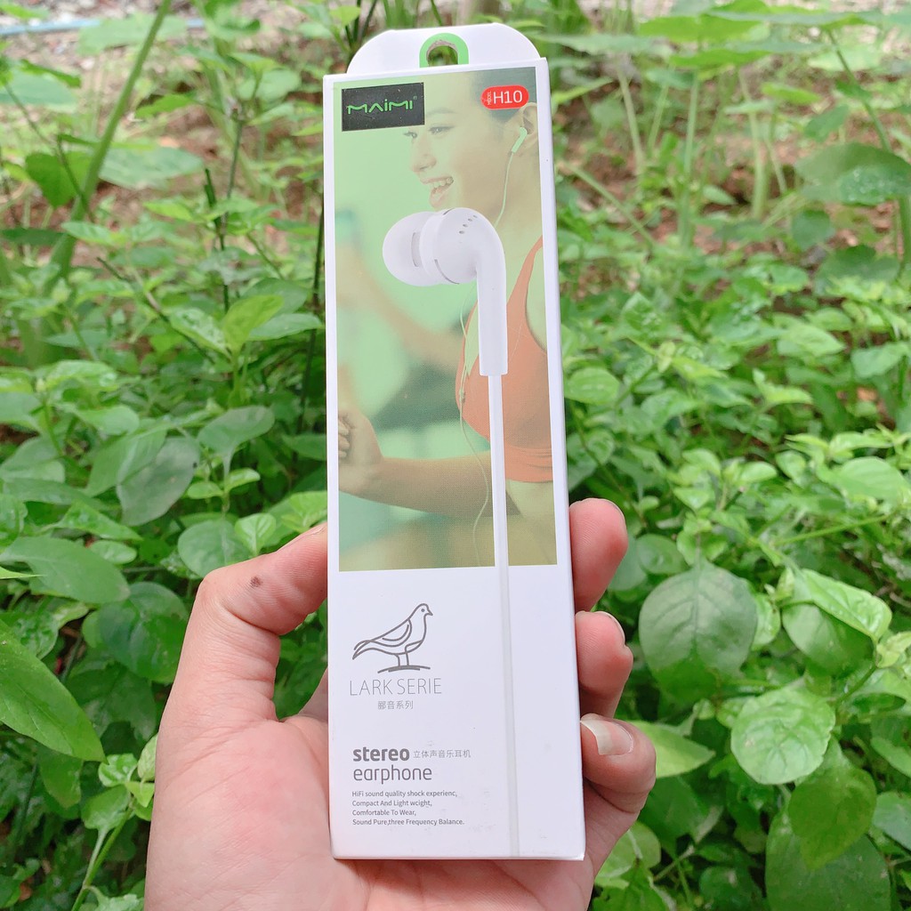 TAI NGHE NHÉT TAI MAIMI H10 JACK 3.5 - BH 12 Tháng
