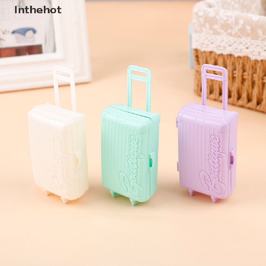 1 Vali Nhựa mini Trang Trí Nhà Búp Bê Xinh Xắn