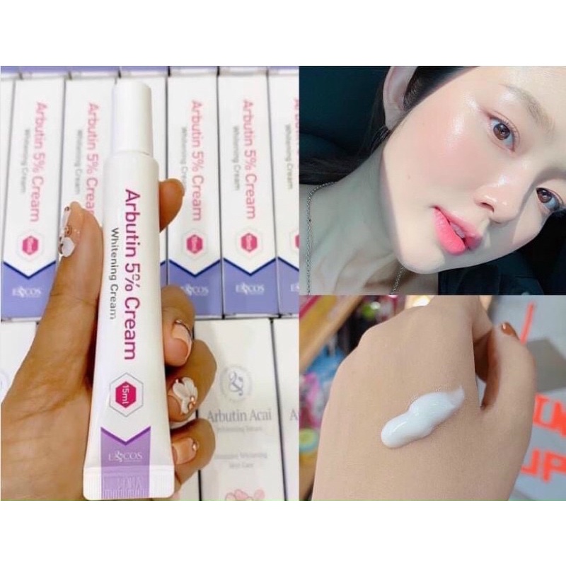KEM ARBUTIN 5% ENCOS E&COS❤️FREESHIP❤️ BỘ DƯỠNG TRẮNG DA MỜ THÂM NÁM ALPHA ARBUTIN 5%