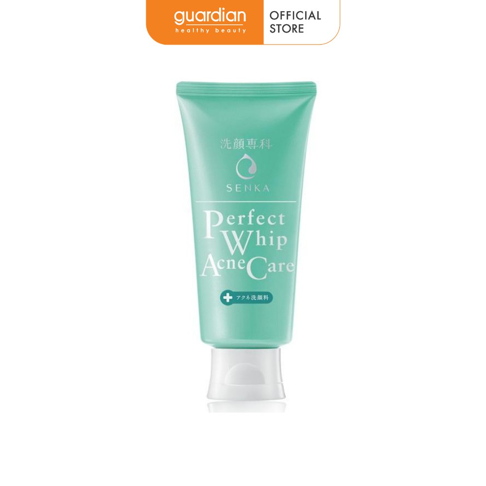 [Mã FMCGMALL -8% đơn 250K] Sữa rửa mặt dành cho da mụn Senka Perfect Whip Acne Care 100g