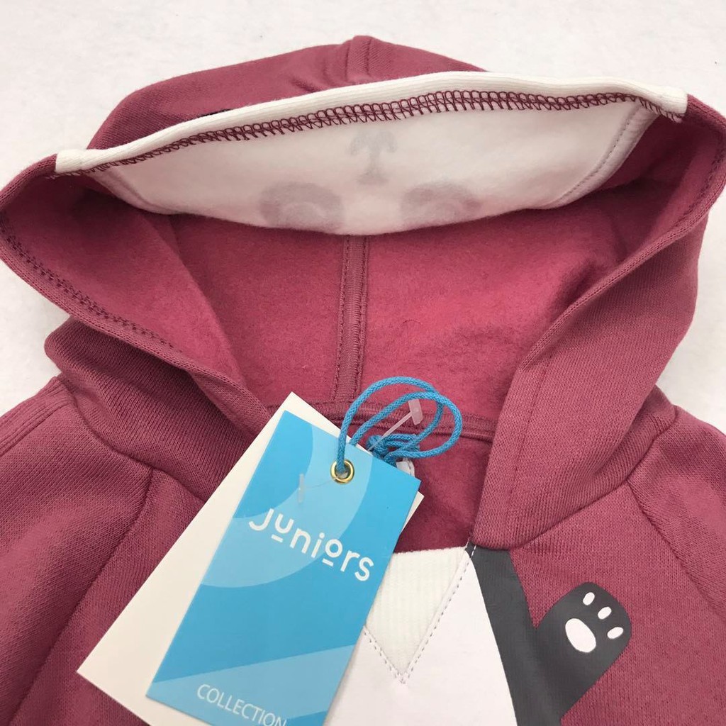 Áo hoodie nỉ bông mỏng hàng Juniors xuất xịn cho bé trai bé gái