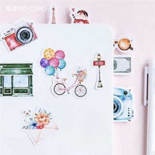 Bộ 46 Miếng Dán Trang Trí Hình Chim Cánh Cụt