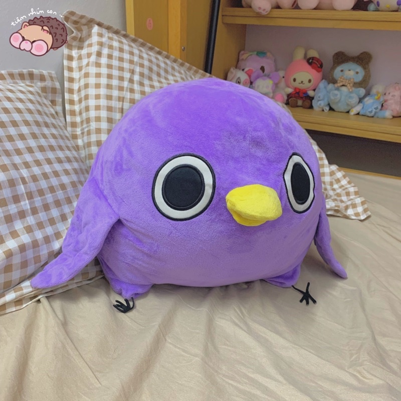 Gấu bông Chim béo Mentori Sticker Messenger