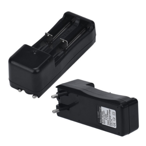 Bộ Sạc Đôi Đa Năng Dùng Cho Các Loại Pin Li-Ion 18650 16340 14500  - SCD02